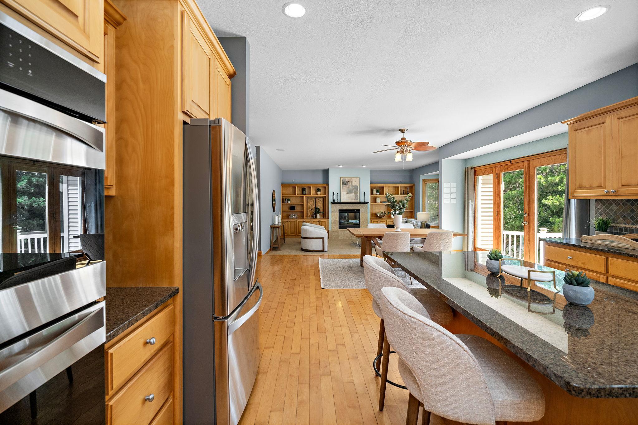 Over 5000 square feet finished - rooms are spacious