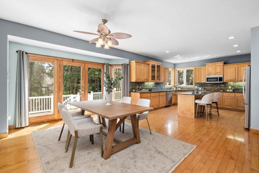 Photo for 8197 Drexel Court, Eden Prairie, MN 55347 - listing #7092312 Large dinette area - 3/4 in real Harwood floors