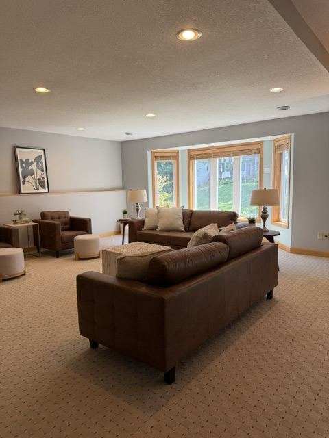Walkout lower level os perfect for entertaining