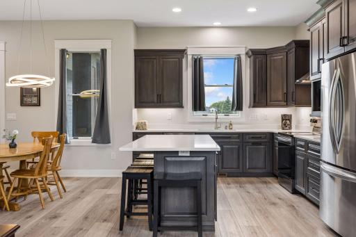 Stainless steel appliances!