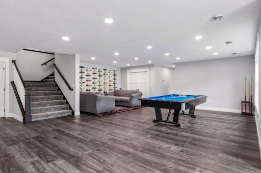 Lower level entertainment area!