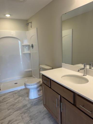Lower level bathroom