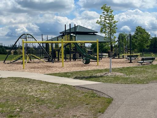 Playground at sports complex