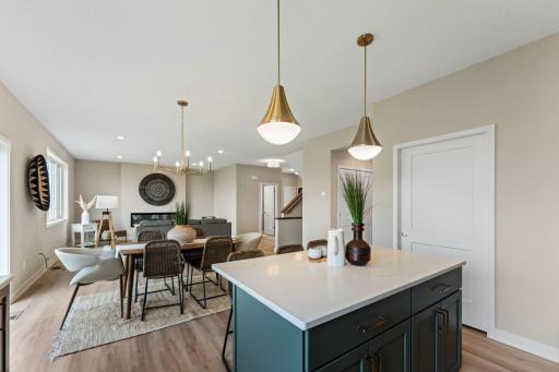 Soft close cabinet doors and drawers throughout home