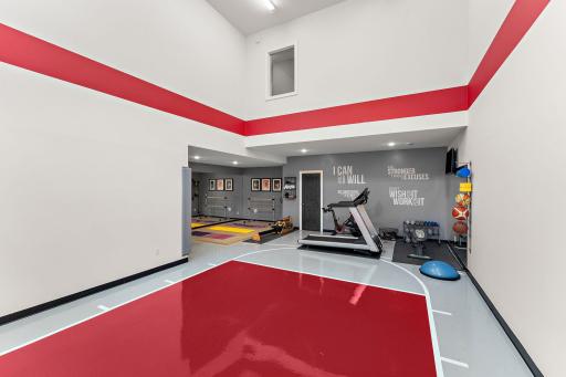 Personal Exercise Area and Dance Studio Area