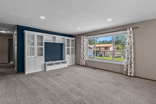 Lovely built-ins provide a plethora of storage.