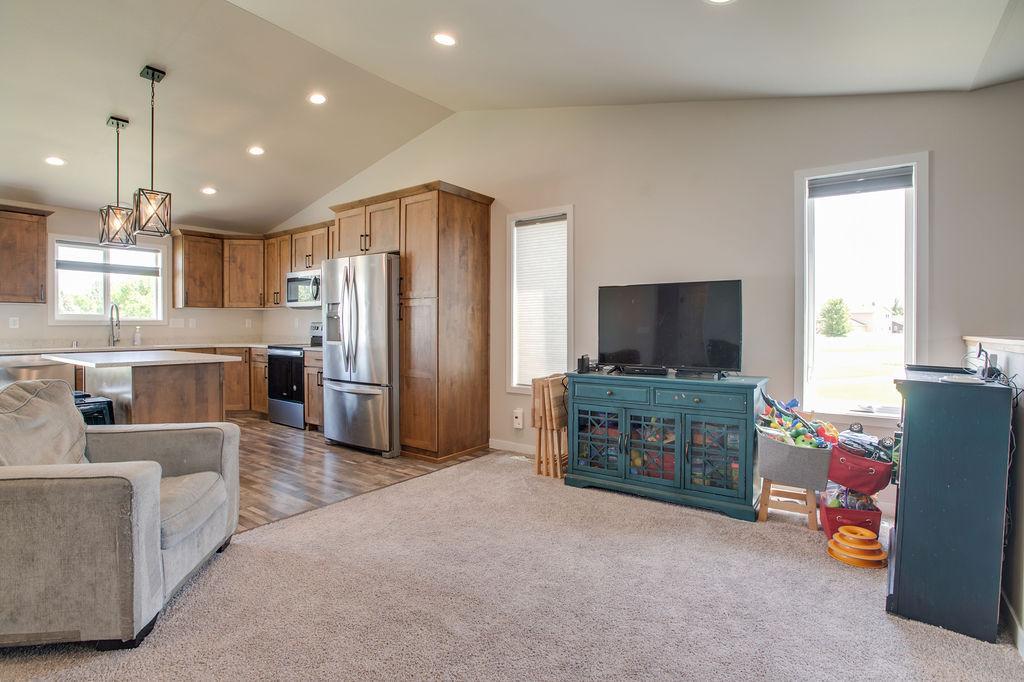 Upper level living room