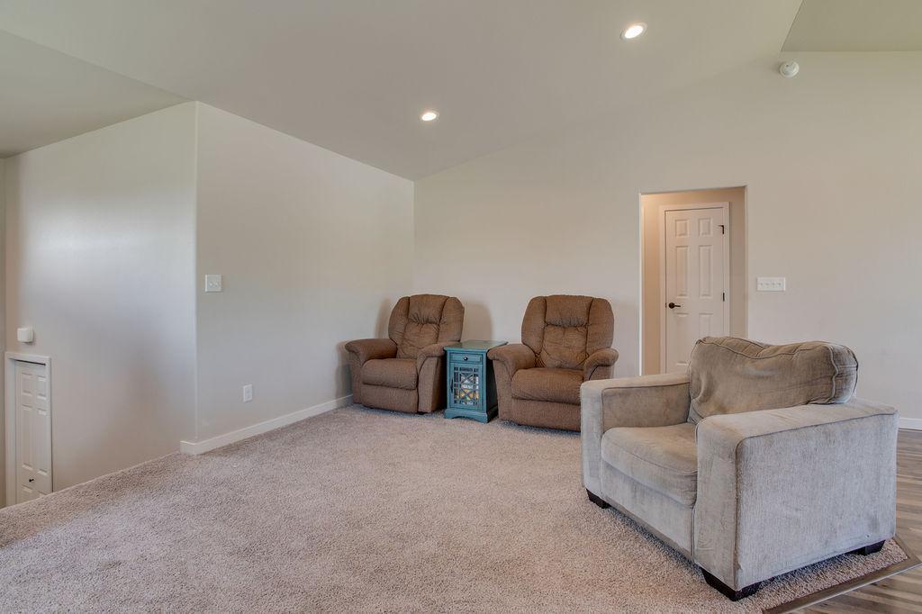 Upper level living room