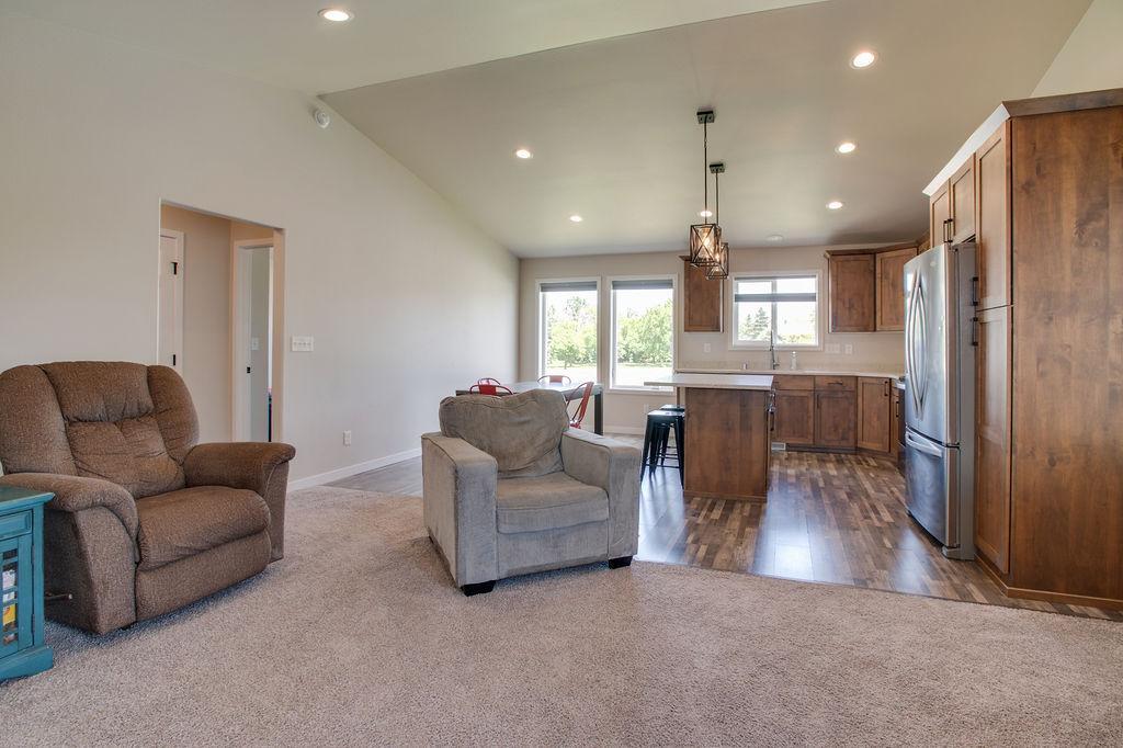 Upper level living room