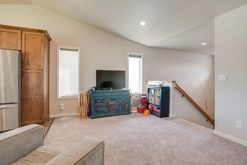Upper level living room