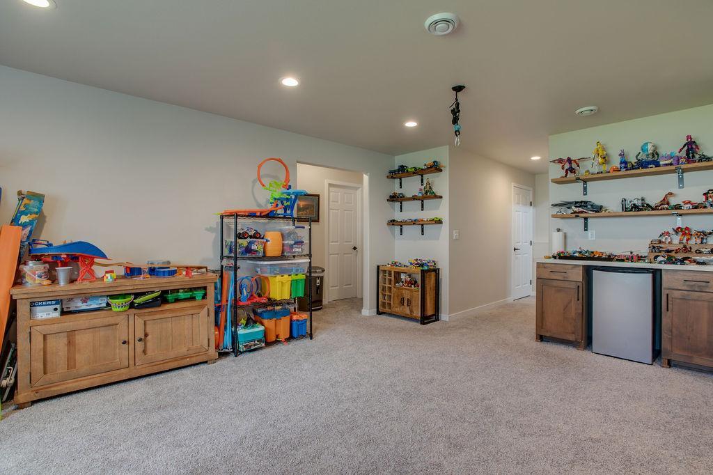 Lower level family room