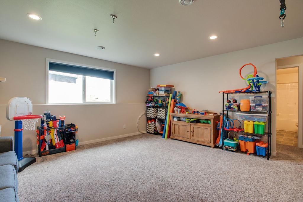 Lower level family room