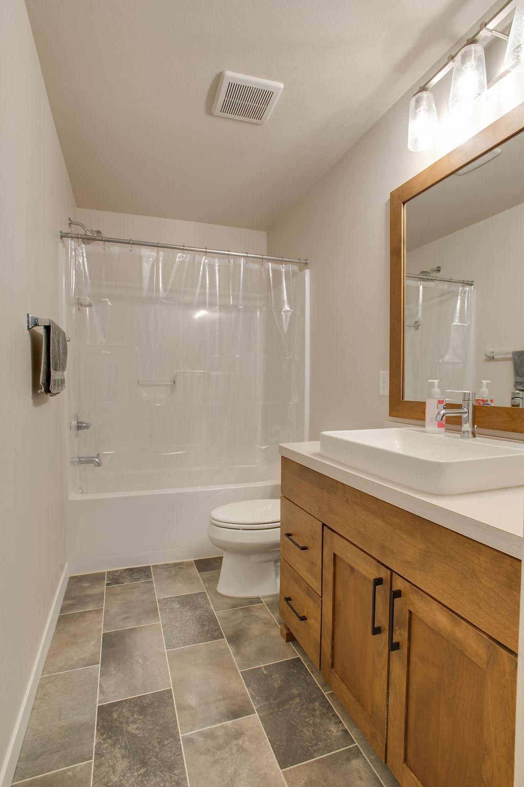 Lower level 3rd bath