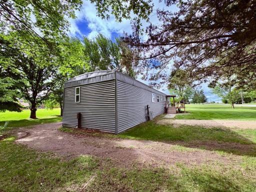 North side of home