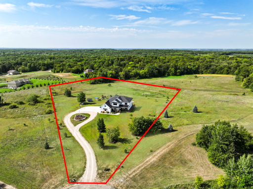 5.01 acres! Enough room to build a shed if you choose!
