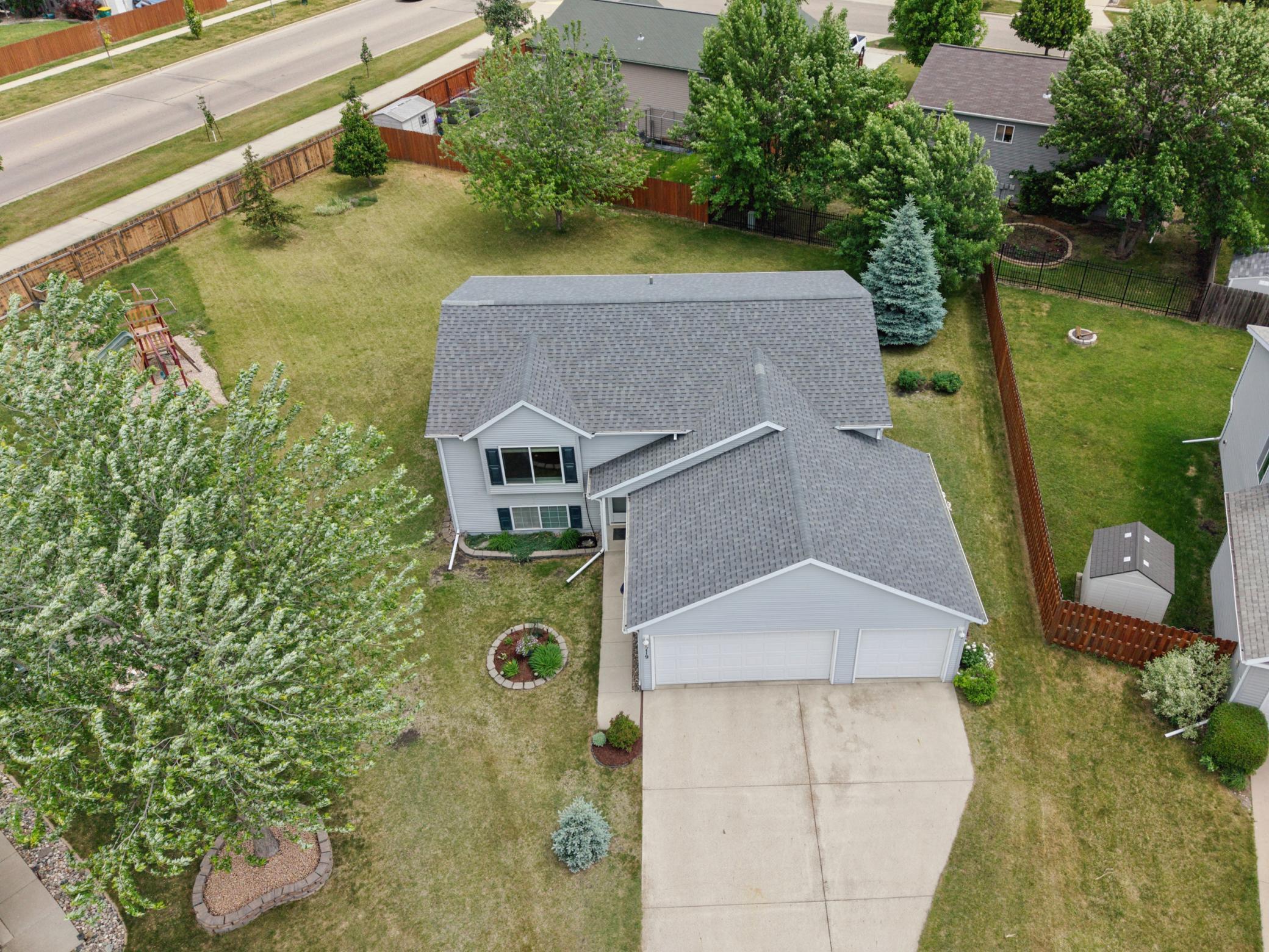 Front Aerial View