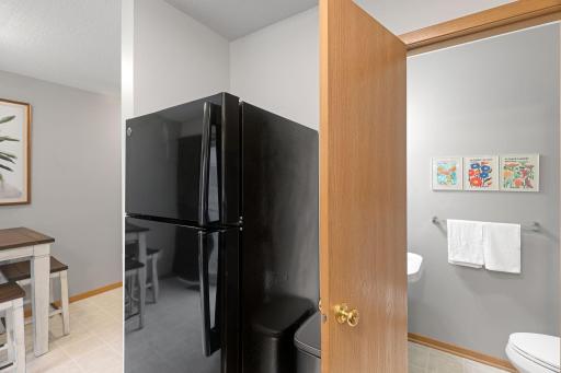 Convenient half-bath located on main level. *Freshly painted*