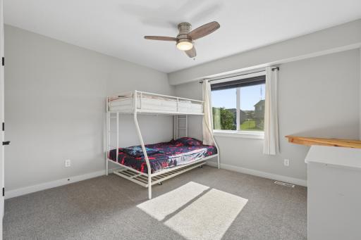 1149 Wyoming St - 2nd Bedroom with New Ceiling Fan, New Window Treatments, Walk-In Closet
