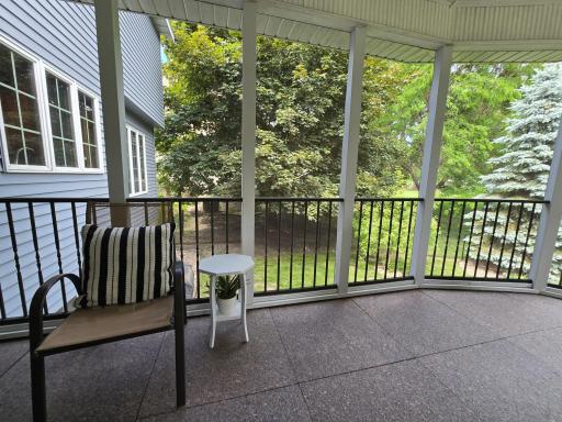 Note the sizable granite floor covering on the super engineered deck designed by an engineer.