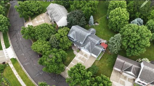 2614 16th Ave SE drone aerial entire property