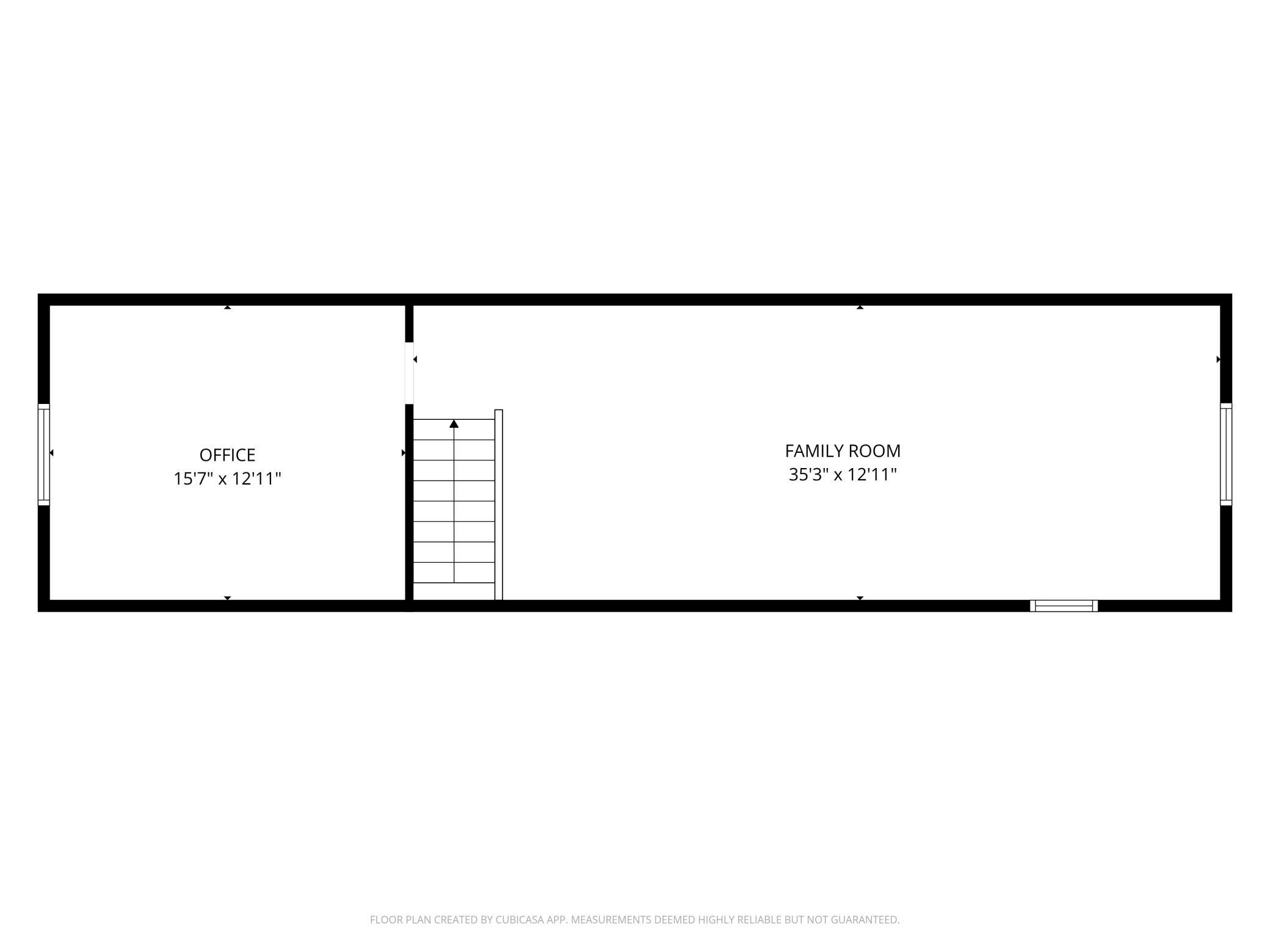 2D Floor Plan for 17487 Popplewood Road Northeast Suite Garage:Loft_1.JPEG