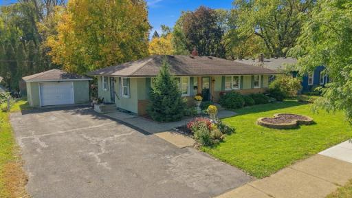 1 car garage with ample parking space for visitors.