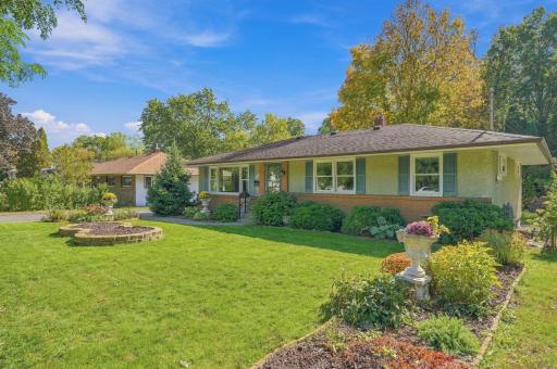 The beautiful curb appeal continues inside!