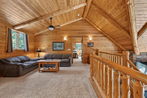 Family room with bedroom #2 in the background.