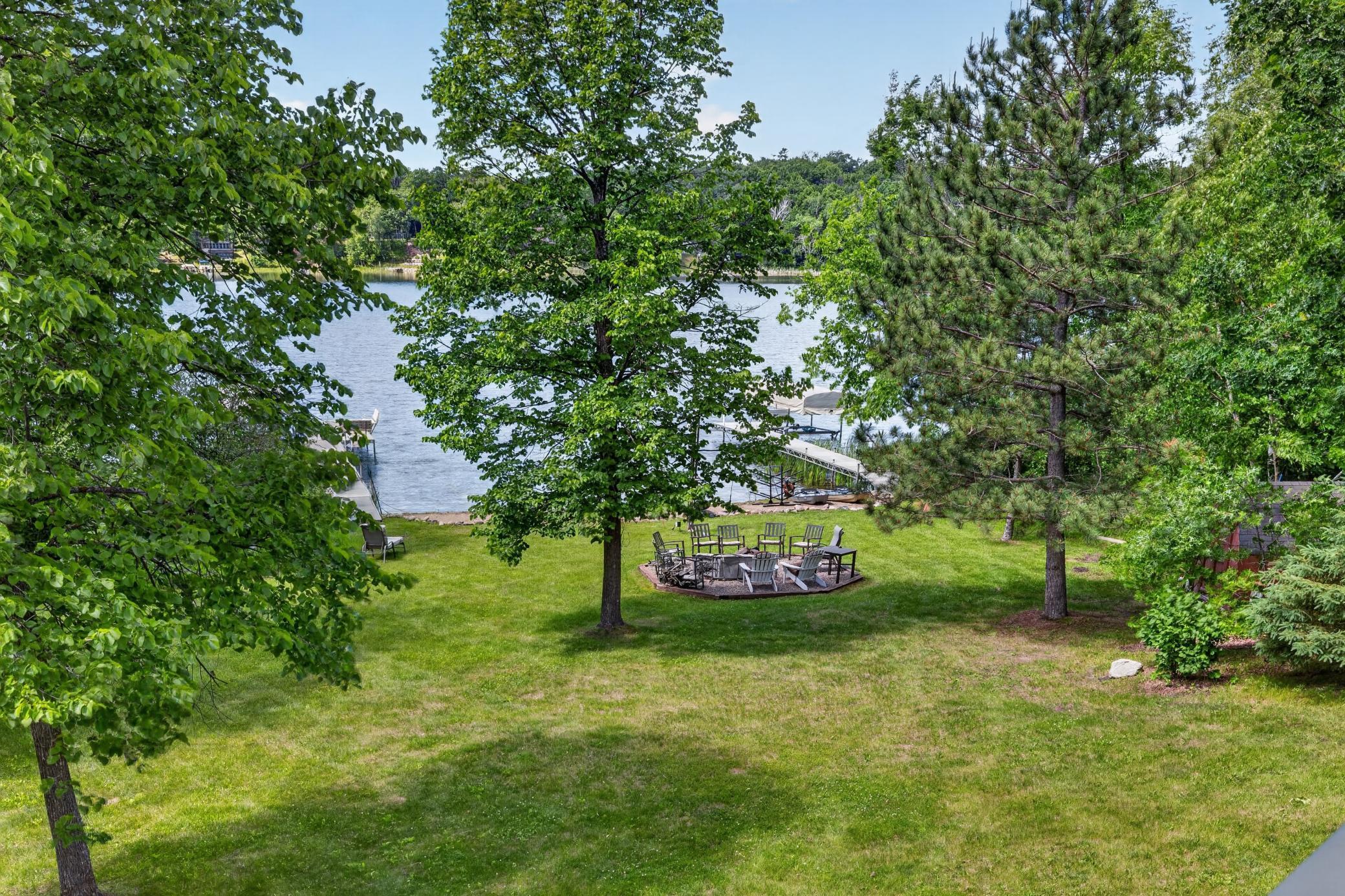 View from your deck.