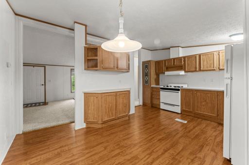 .Extra cabinet and counter space are always an added feature.
