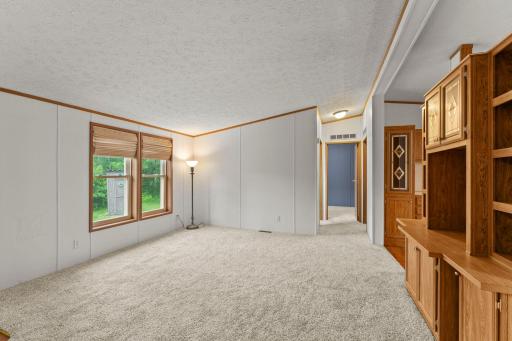 New windows throughout the home assure the light shines through.