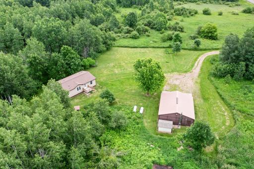 Acreage with an updated home AND a pole barn with attic storage? You have found it!