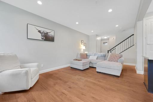 Notice the 9ft ceilings and the 8ft tall doors. They make a bold statement!