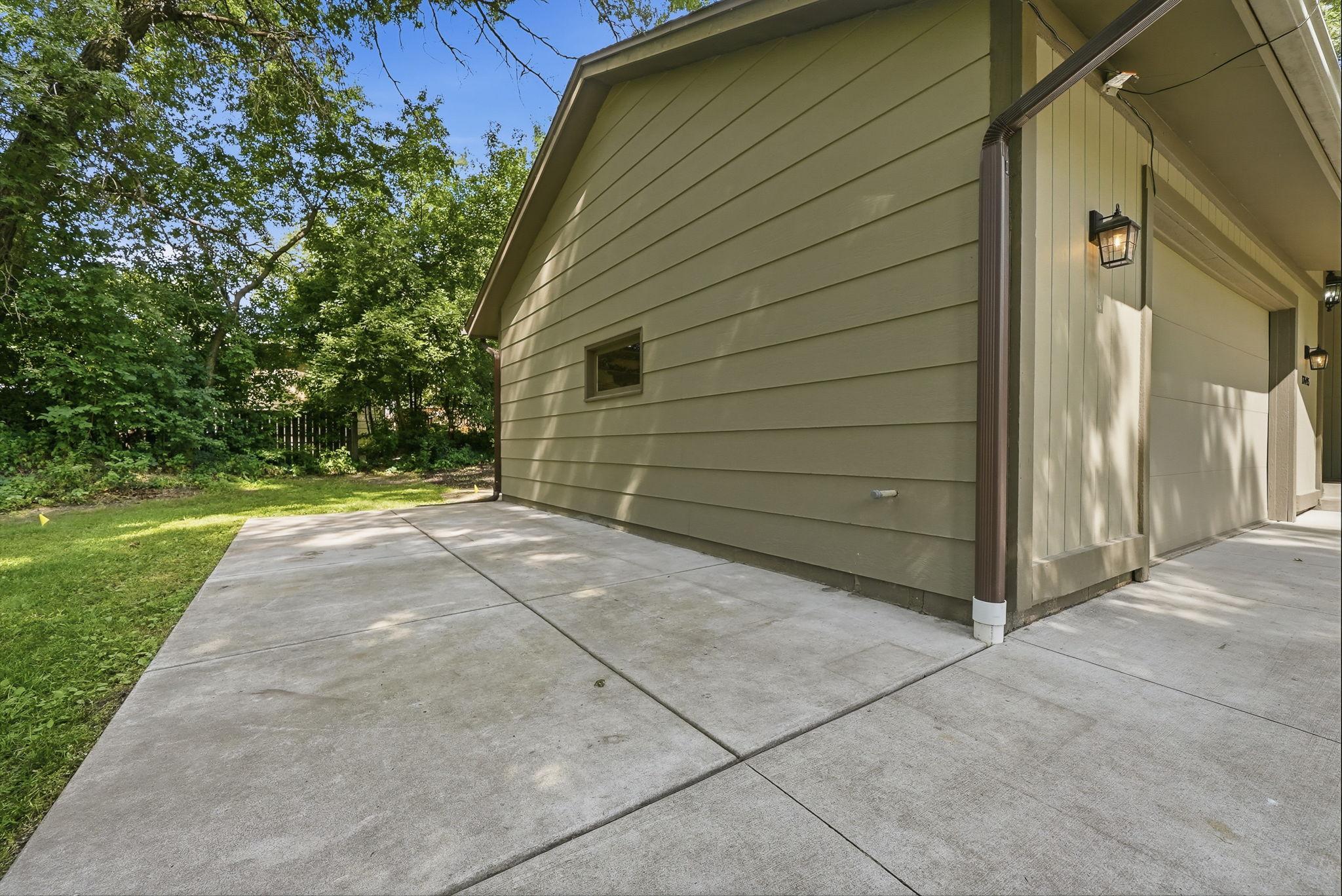 There is ample parking at this home.
