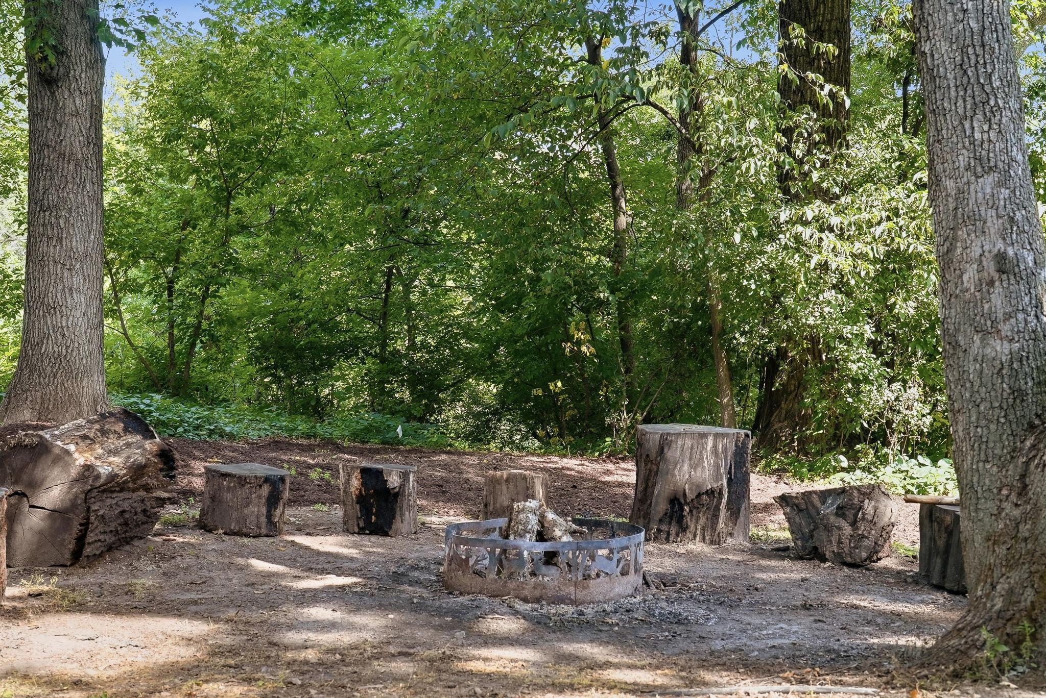 Enjoy bonfires throughout the year.