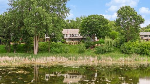 141 feet of pristine shoreline straight in front of home for the ultimate lakeviews
