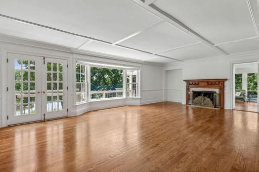 Formal Living Room Virtually with removed furnishings