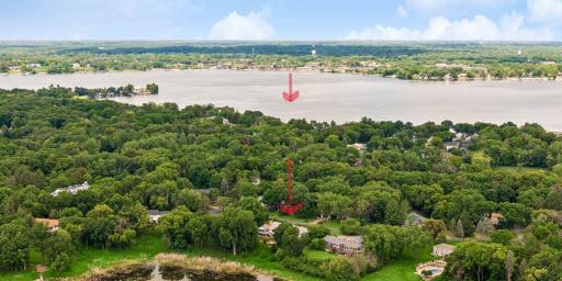 Lake Minnetonka minutes from home see red arrows for home located and Wayzata Bay on Lake Minnetonka