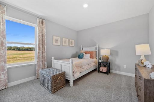 Fourth Bedroom . Photo of model home, colors and finishes will vary.