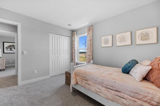 Fourth Bedroom. Photo of model home, colors and finishes will vary.