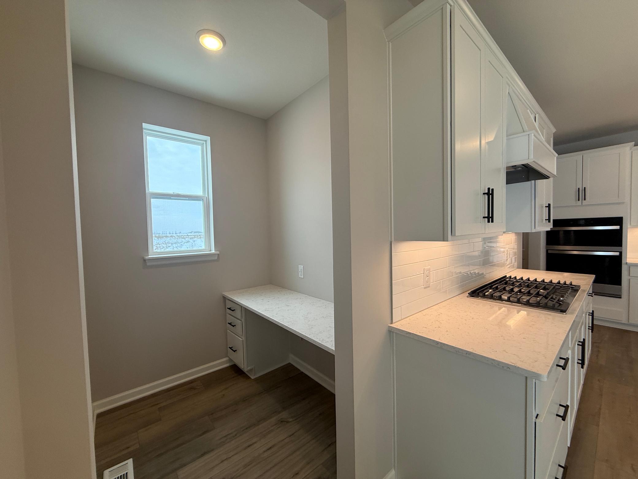 Planning Center behind Kitchen