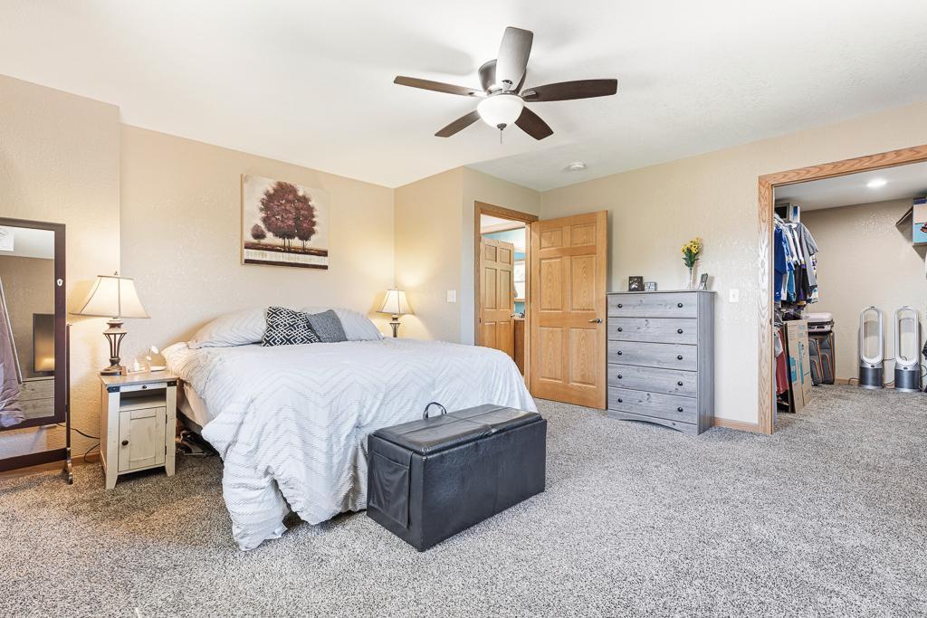 Upper level primary bedroom!