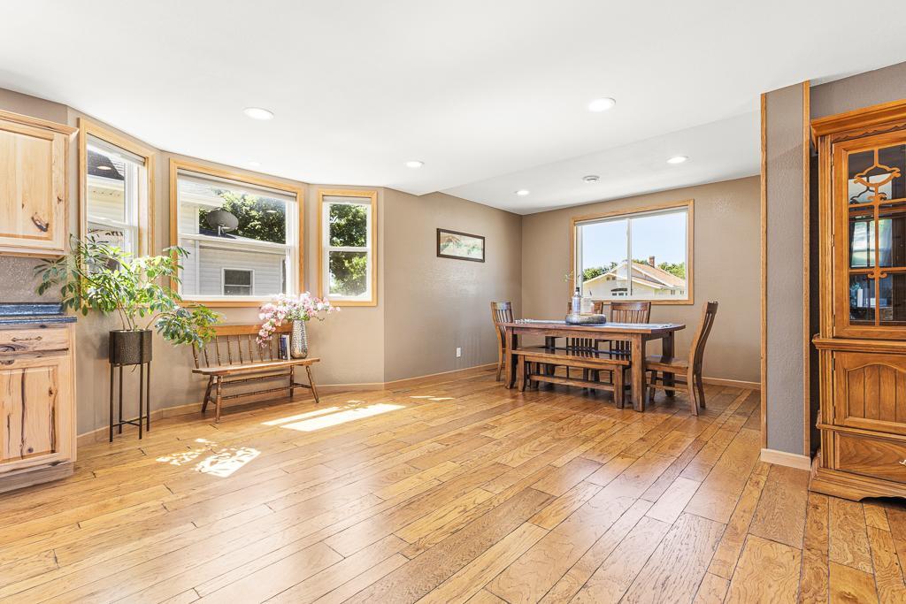 The walls, flooring, colors, windows - it is all SO PERFECT! The Sellers also installed custom blinds on all the windows throughout the home!