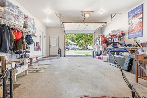 Direct access from the side of the property and direct access in the home.
