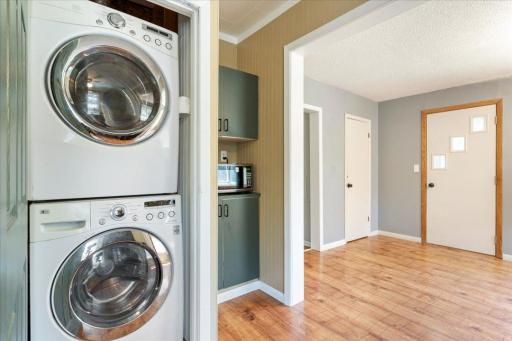Main Floor Laundry Closet
