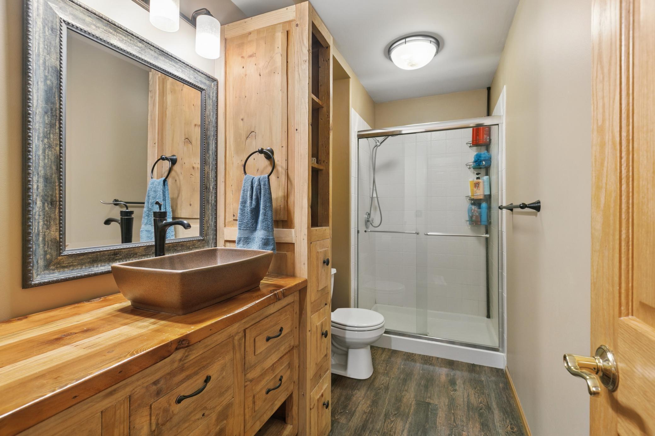 Lower Level 3/4 Bathroom