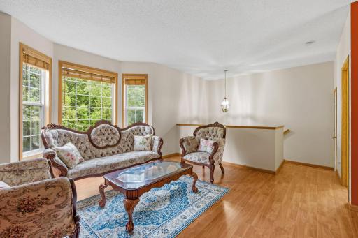 Tons of natural light and a spacious living area to relax and enjoy time with company