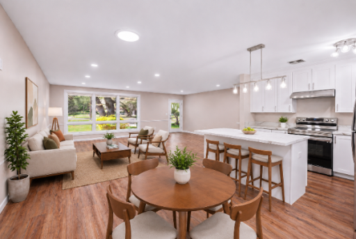 Virtual Kitchen Remodel, and Virtual Staging.