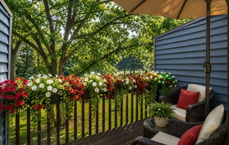 Relax on your own balcony overlooking the nature. Satged.