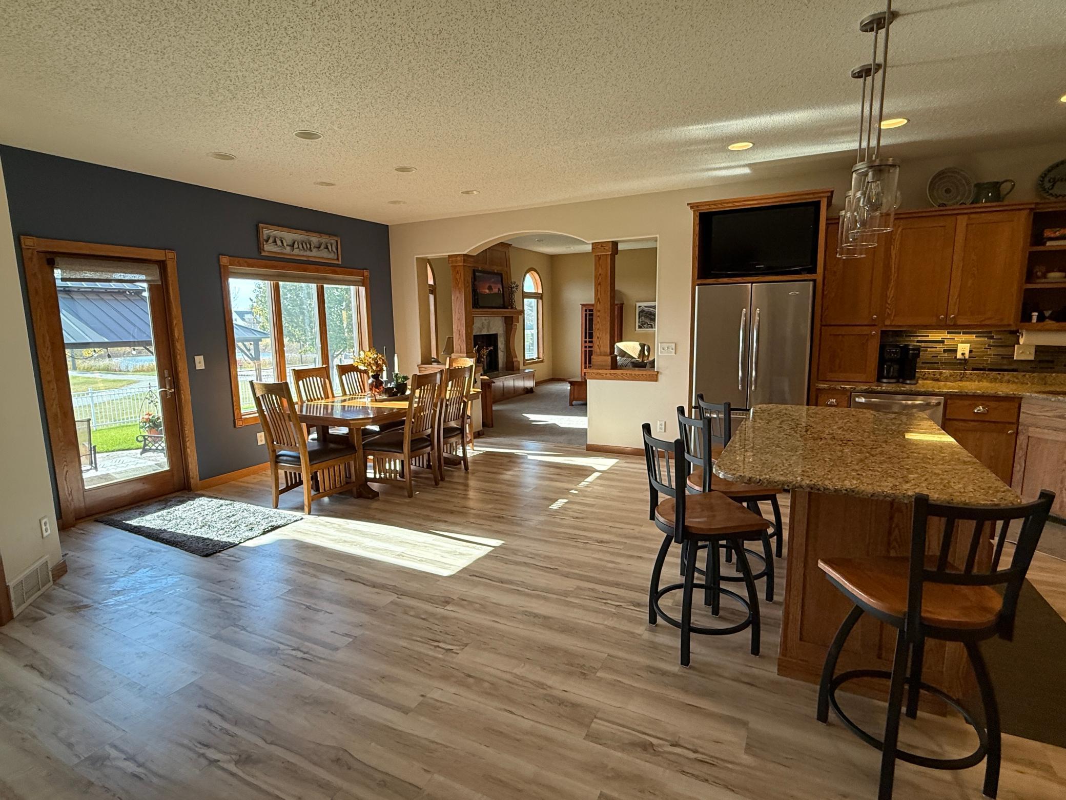Kitchen to Dining